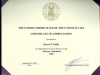 The Export-Import Bank of the United States Certificate of Appreciation