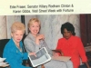 Karen Gibbs With Hillary Rodham Clinton & Edie Fraser